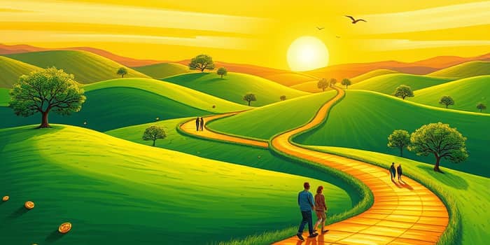 O Caminho para a Riqueza Começa Aqui