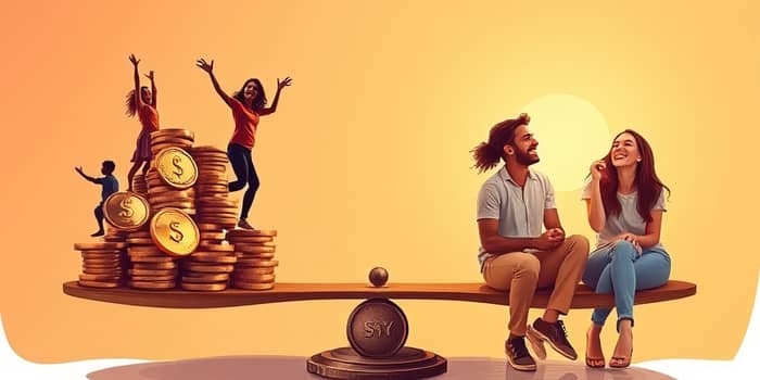 Dinheiro e Felicidade: Encontrando o Equilíbrio Perfeito