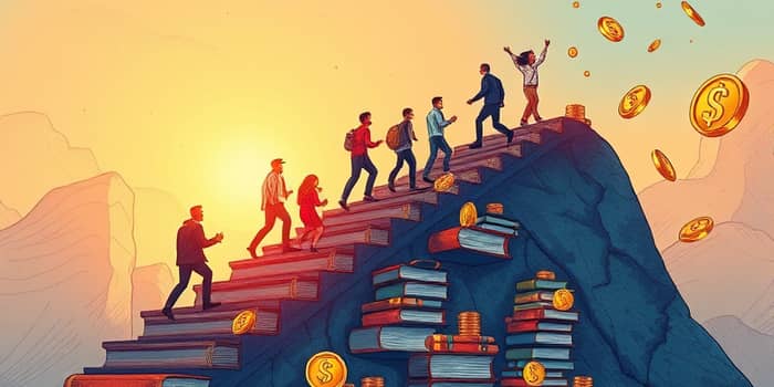 Liberdade Financeira Através da Educação Contínua